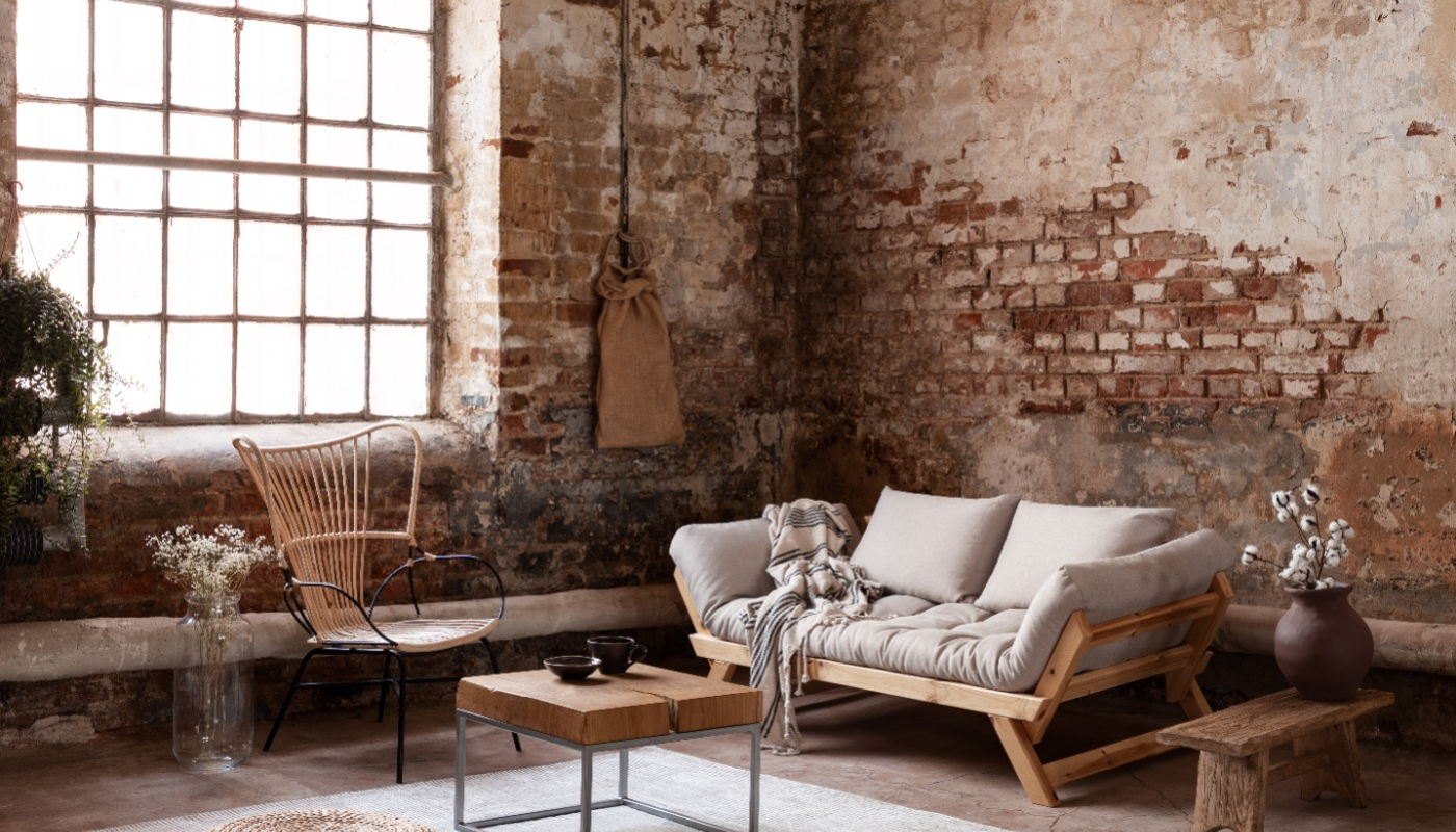 Ideas originales para dejar tus paredes al natural y darle un toque elegante a tu hogar